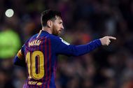 Messi is well on track to finish on top of the top scorers' chart once again this term